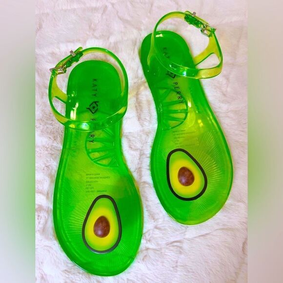 Katy‎ Perry Geli Sandals, Avocado, Size 7 - Picture 1 of 2